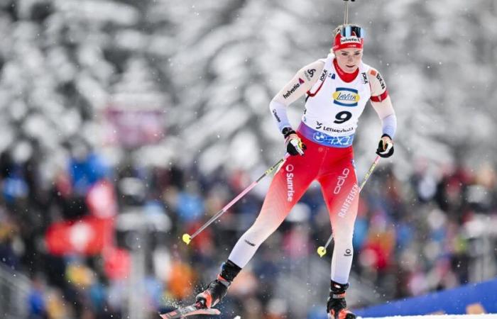 Amy Baserga third in the 15 km in Ruhpolding! – rts.ch