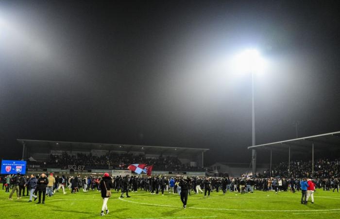 violence observed after Bourgoin-Jallieu’s victory against OL in the Coupe de France