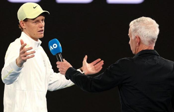 Australian Open, the serenity of Sinner