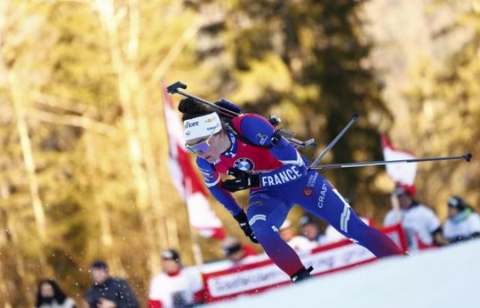 By winning in the individual Ruhpolding, Lou Jeanmonnot sets up the duel with the German Franziska Preuss for the general