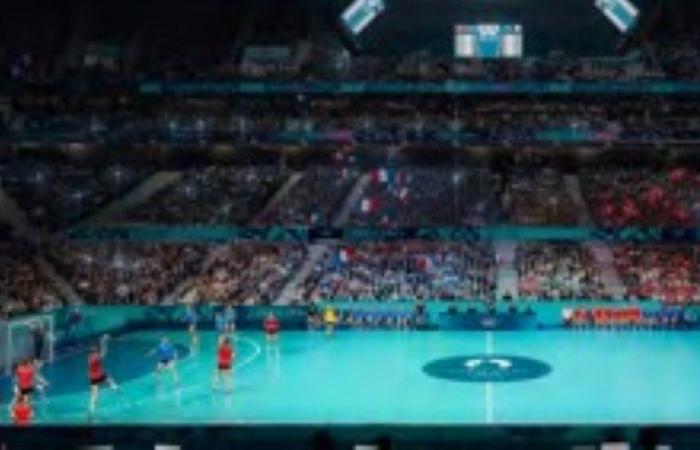 A handball court created for the Paris Olympics will be used by players from the south of Toulouse