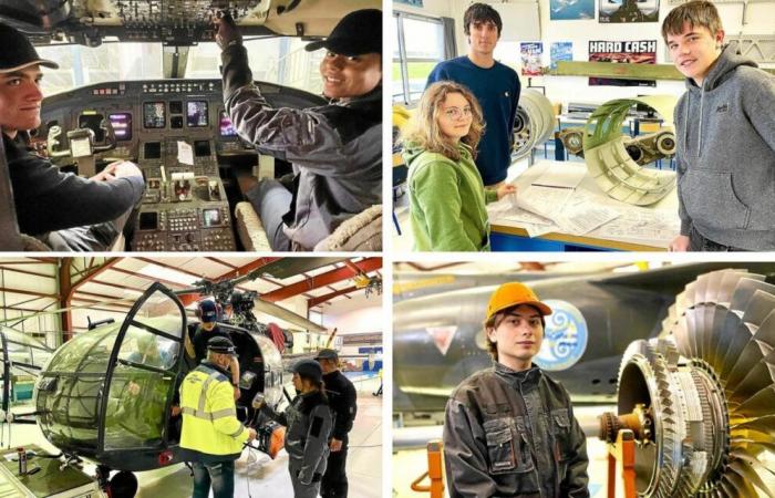 Pilot, engineer, technician… What careers are students in the aeronautical sector in Morlaix heading towards?