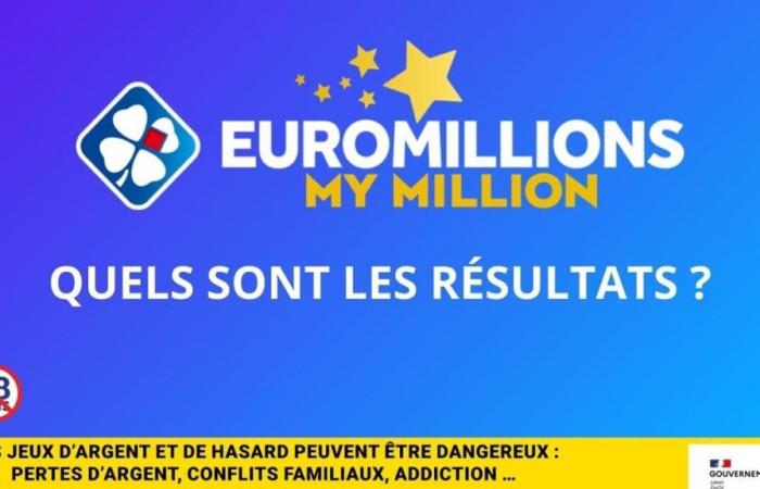 The FDJ EuroMillions results for Friday January 17, 2025