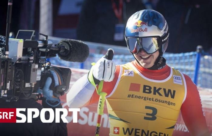 Odermatt next to the podium – Von Allmen triumphs in the Wengen Super-G, Rogentin comes third – Sport