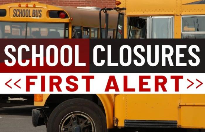 School closures announced due to potential for extreme winter weather