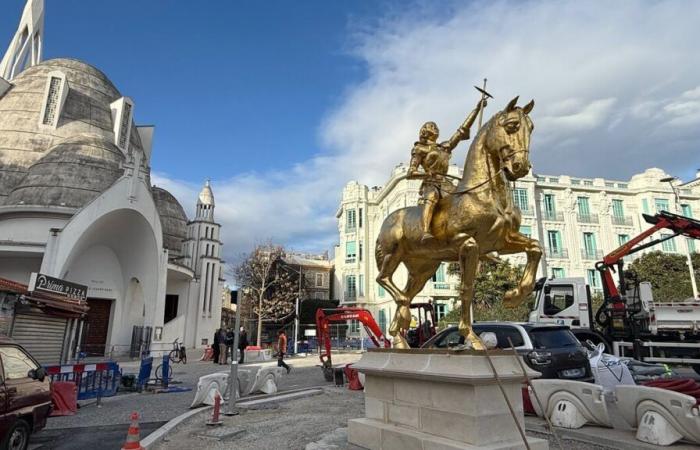 “The debunkers can move on”: Estrosi wants to save the statue of Joan of Arc in Nice