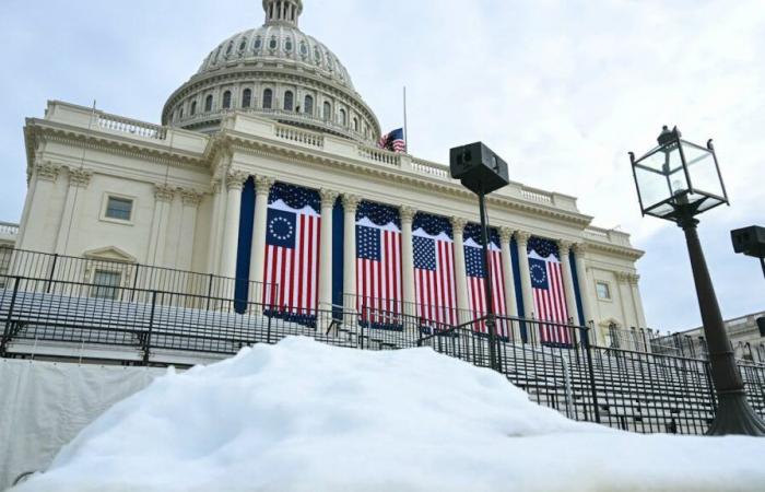 Polar cold disrupts Trump’s inauguration ceremony