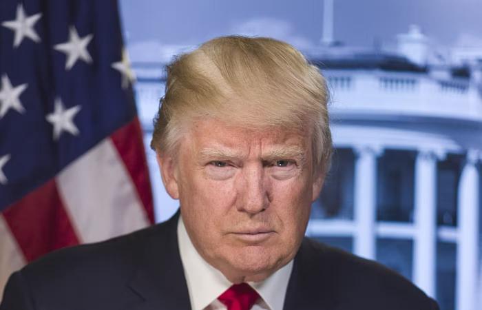 deciphering the controversial official portrait of Donald Trump