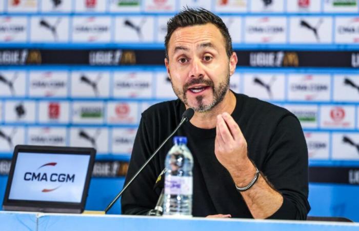 follow the press conference of De Zerbi and Maupay before the reception in Strasbourg