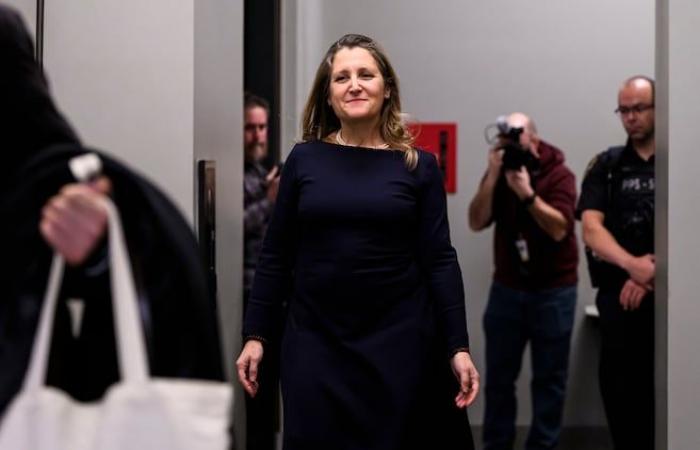 Chrystia Freeland announces herself as candidate for PLC leadership