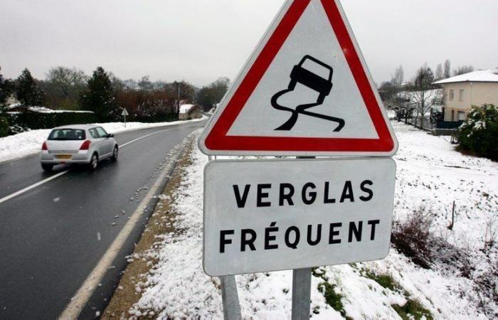 Black ice caused a series of accidents on the roads in Ariège yesterday throughout the morning