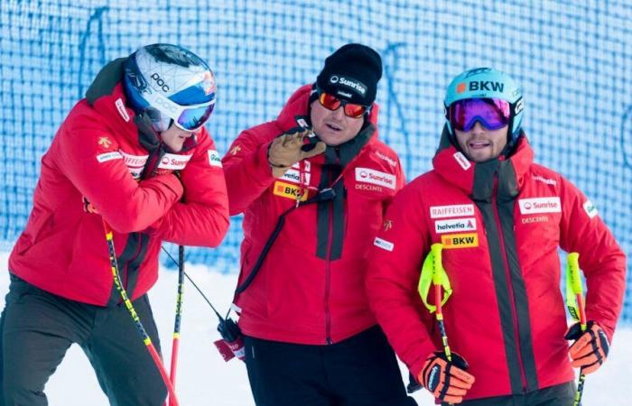 Alpine skiing: Odermatt and company prepared Wengen for curling