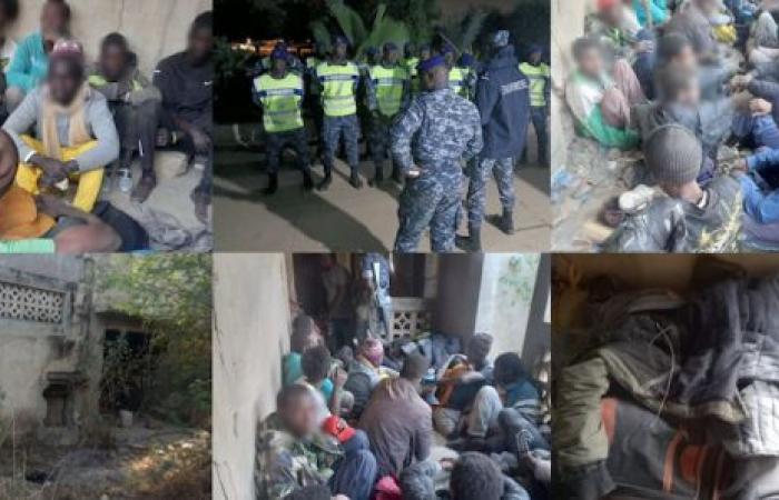 25 candidates arrested by the gendarmerie