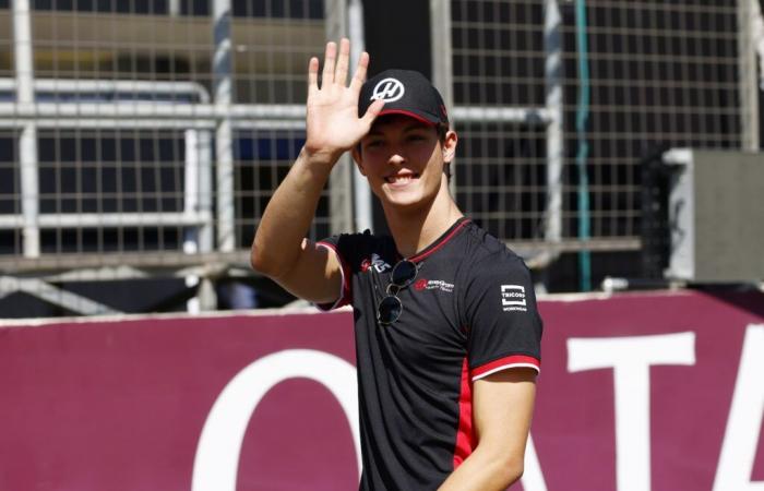 what Haas will pay Oliver Bearman for the 2025 season