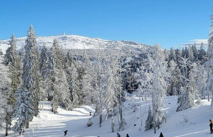 JURA: Sun and snow this weekend in Les Rousses