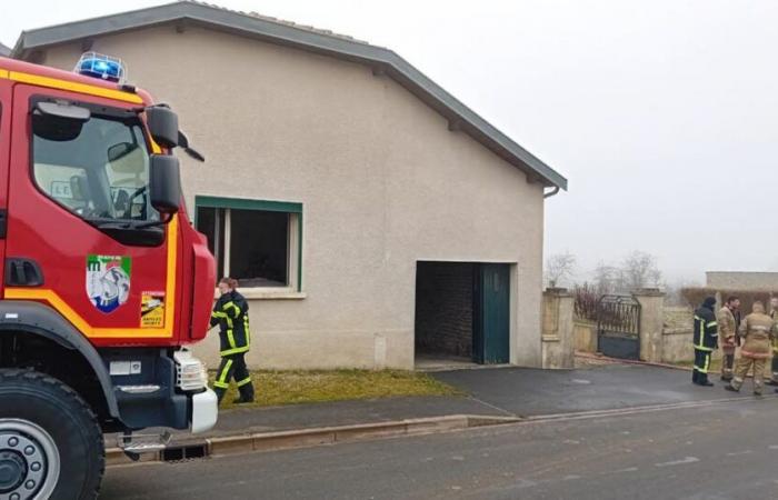 Meuse. Body found near burned house