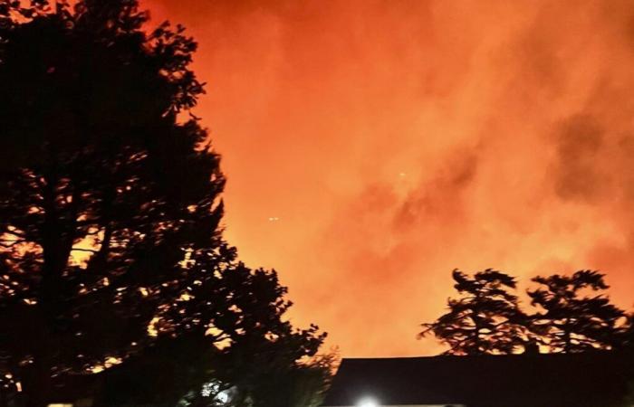 LA: evidence on the origin of the fire may be destroyed by emergency services