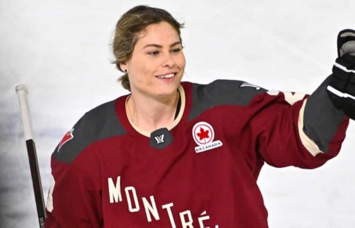 LPHF match played in Quebec: Victoire attacker Catherine Dubois returns home