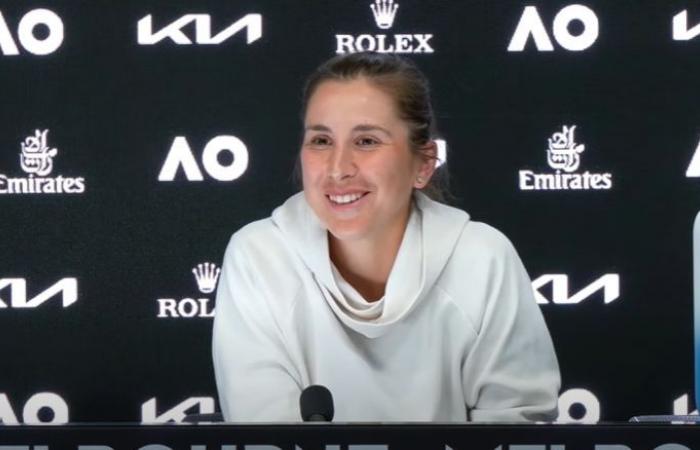 Tennis. Australian Open – Belinda Bencic: “My tennis is there… it’s like cycling”