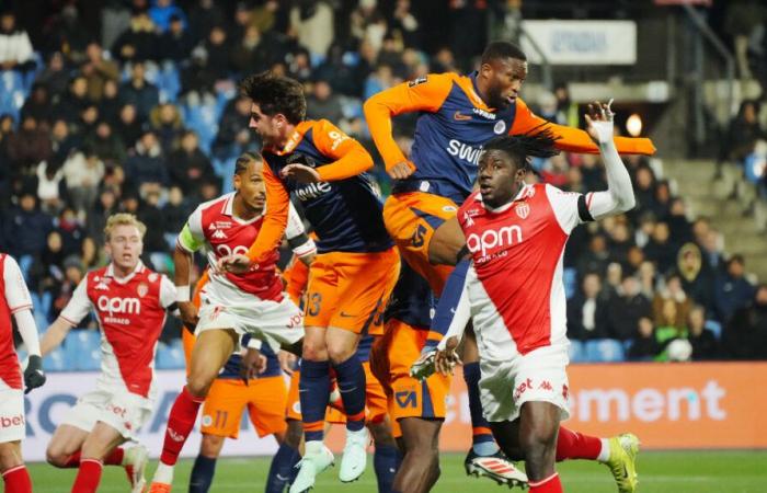 AS Monaco gives in to Montpellier