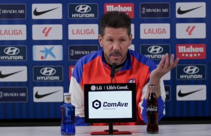 Simeone: Madrid? “I didn’t see it, but they told me that there were episodes like there have been for a hundred years”