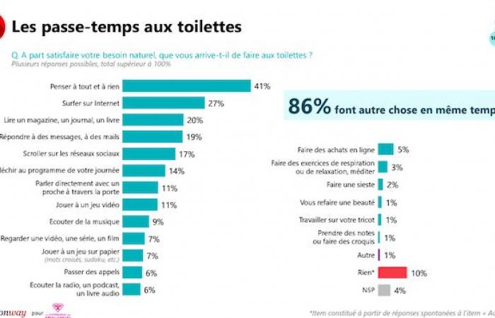 The French spend 45 minutes on average per day in this room, and it is not without health risks