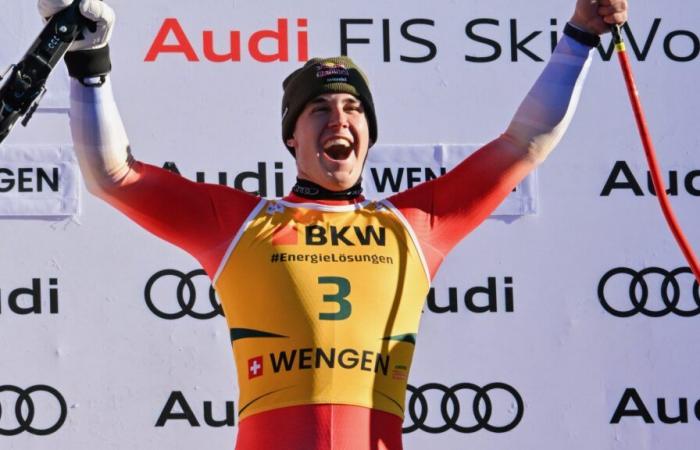 Franjo von Allmen, the skier who brings smiles to all of Switzerland