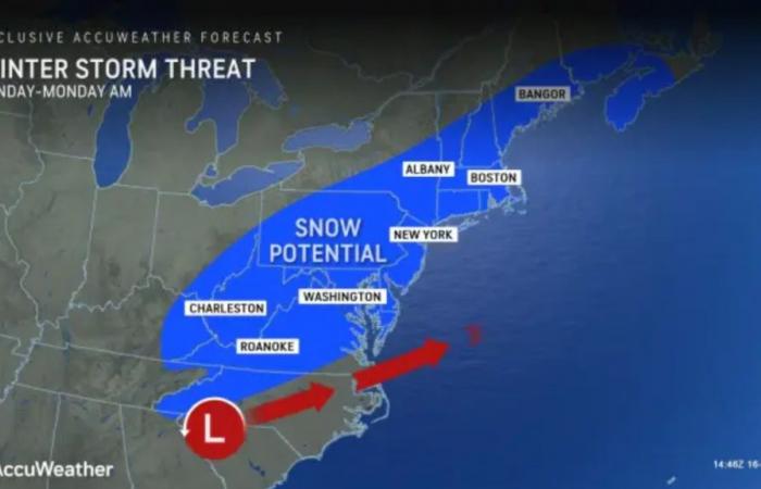 N.J. weather: Snow potential from weekend winter storm ranges from 0 to 6 inches