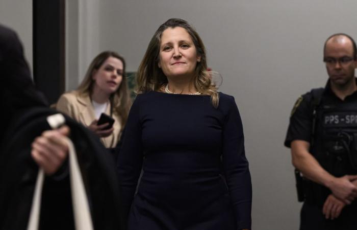 LPC leadership race | Chrystia Freeland launches “to defend Canada”