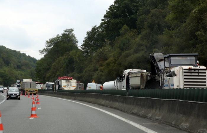 Fatal accident on the A64: left lanes closed in both directions “at least until the weekend”