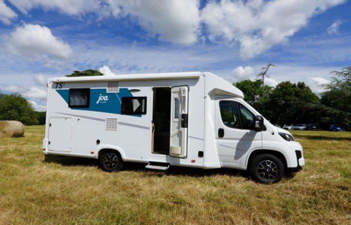 Joa Camp 75 T, the spacious 7.30m profile at a bargain price on Fiat Ducato