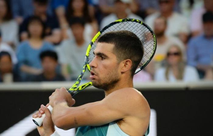 Australian Open > Alcaraz, qualified in the eighth, reveals what he will do in the event of a final victory