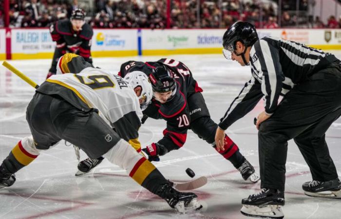 The Hurricanes await the Golden Knights for a power duel