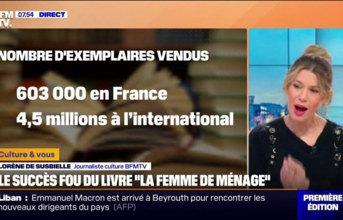 The crazy success of the book “The Cleaning Woman” sold more than 600,000 copies in France