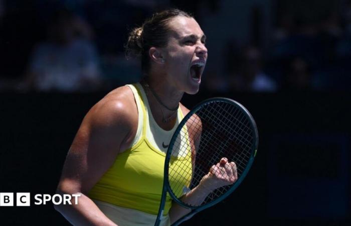 Australian Open 2025 results: Aryna Sabalenka progresses to round four after battling win