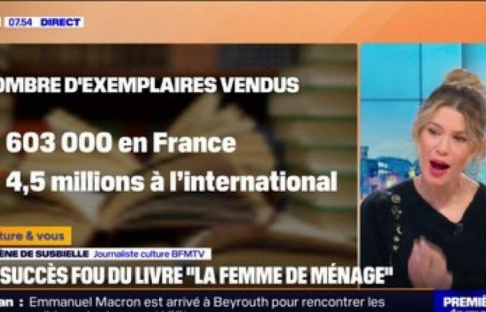 The crazy success of the book “The cleaning lady” sold more than 600,000 copies in France: News