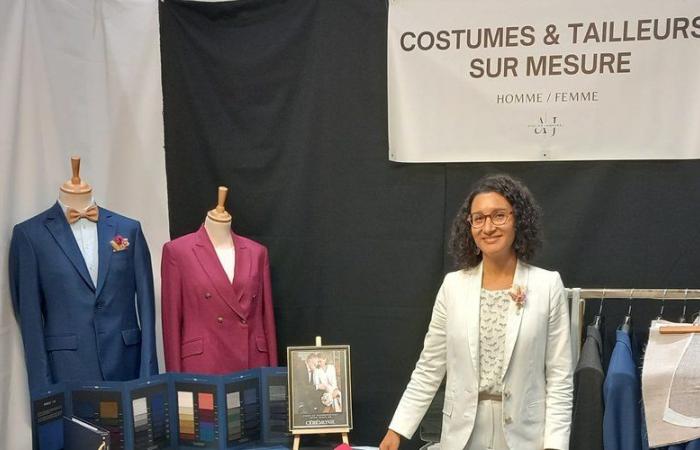 “I can’t wait to be there, to show off my models…” a tailor-made first for Aurélie Jamain at the Rodez Wedding Show