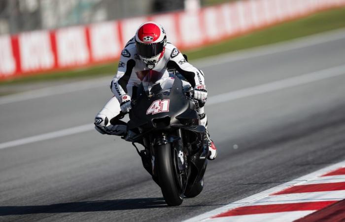 Official debut for Albesiano at private Honda test