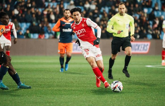 The reactions of Takumi Minamino and Breel Embolo after Montpellier