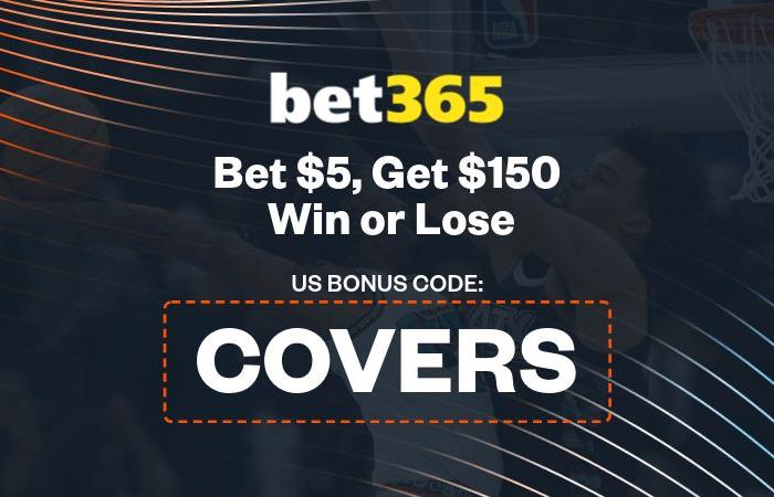 Claim bet365 Bonus Code ‘COVERS’ for $150 Bonus Bets, Win or Lose, for Grizzlies vs Spurs