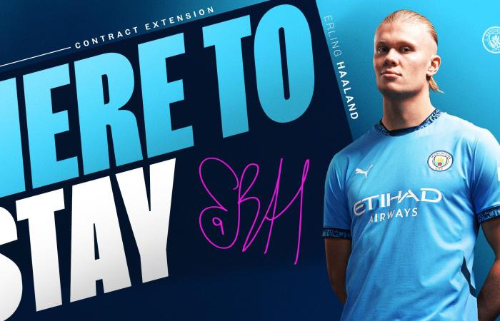 Haaland signs new 10-year contract with City!