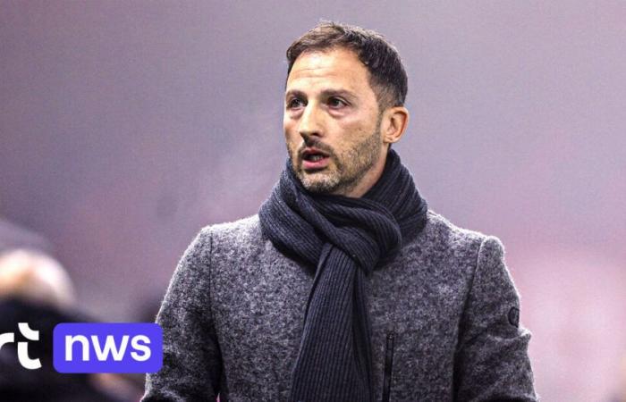 The Belgian Football Union separates from Red Devils coach Domenico Tedesco