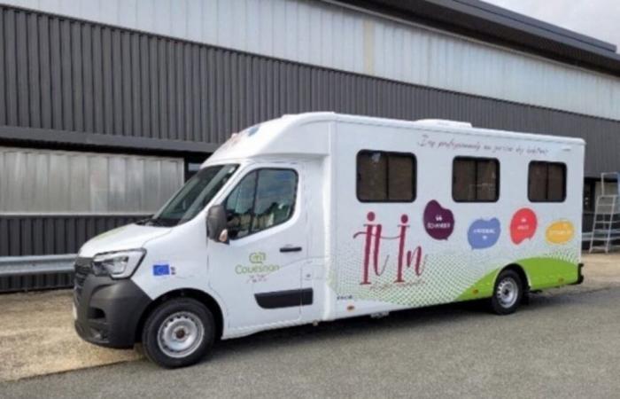 In Ille-et-Vilaine, this camper van provides support to those who need it