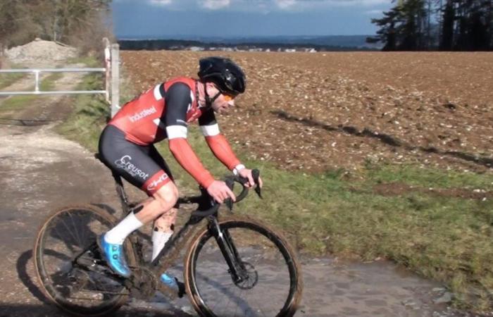 Creusot Cyclisme: Hugo ANTUNES on the podium of the regional cross championship in Auxerre