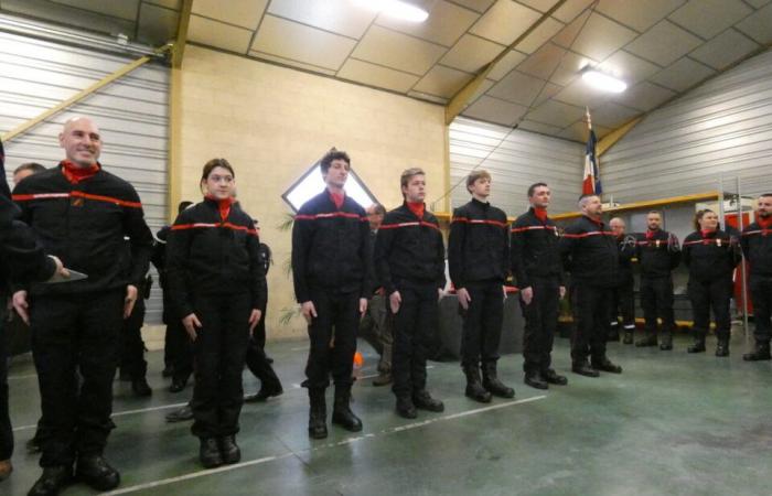 Medals, diplomas and letters of congratulations for these firefighters from Eure