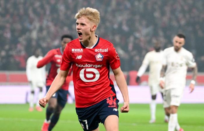 Lille continues its crazy series by overthrowing Nice – Ligue 1 – J18 – Lille-Nice (2-1)