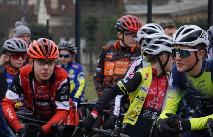 Creusot Cyclisme: Hugo ANTUNES on the podium of the regional cross championship in Auxerre