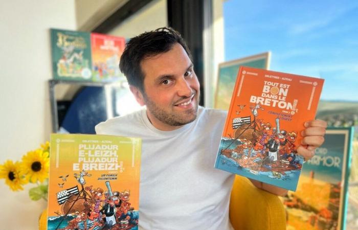 Brittany. Fabien Delettres from Guingamp will adapt his successful comic strip for the cinema