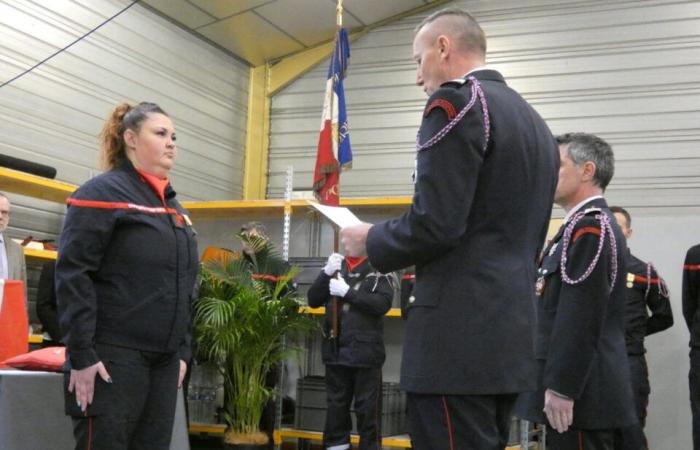 Medals, diplomas and letters of congratulations for these firefighters from Eure