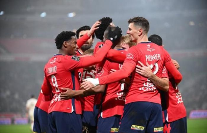 Stunning against Nice, Lille goes on a 21st match without defeat and climbs onto the Ligue 1 podium